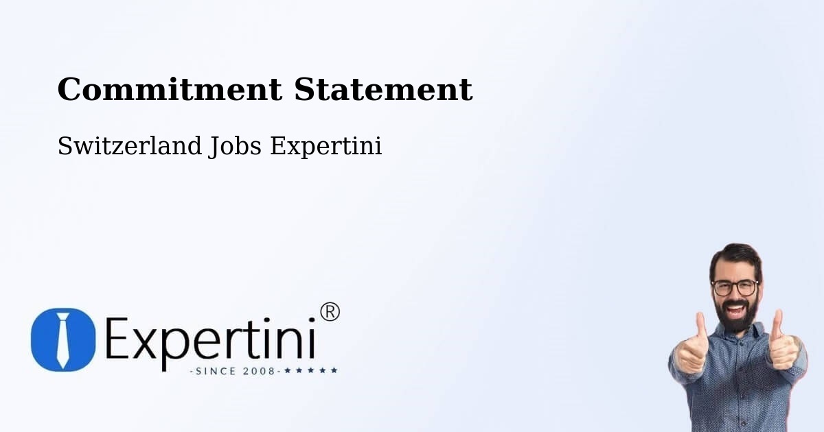 Corporate Commitment – Glarus - Switzerland Jobs Expertini