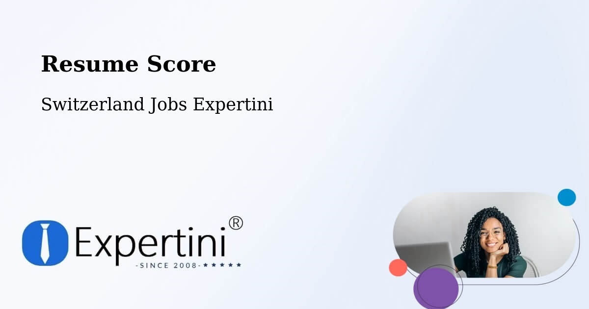 Resume Score & Job Description Match Tool – Glarus - Switzerland Jobs Expertini